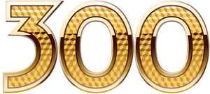 300 points
